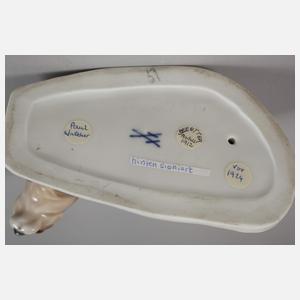 Meissen seltener "Fischotter auf Felsen"