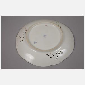 Nymphenburg prunkvoller Dessertteller Jugendstil