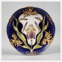 Nymphenburg prunkvoller Dessertteller Jugendstil111