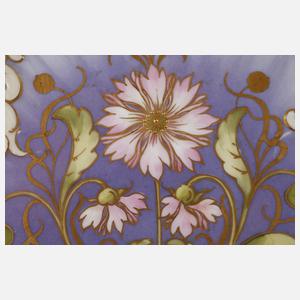 Nymphenburg prunkvoller Dessertteller Jugendstil