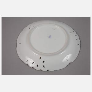 Nymphenburg prunkvoller Dessertteller Jugendstil