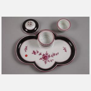 Nymphenburg Schreibzeug Purpurmalerei