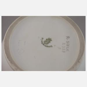 Nymphenburg Balustervase Blütenzweigdekor