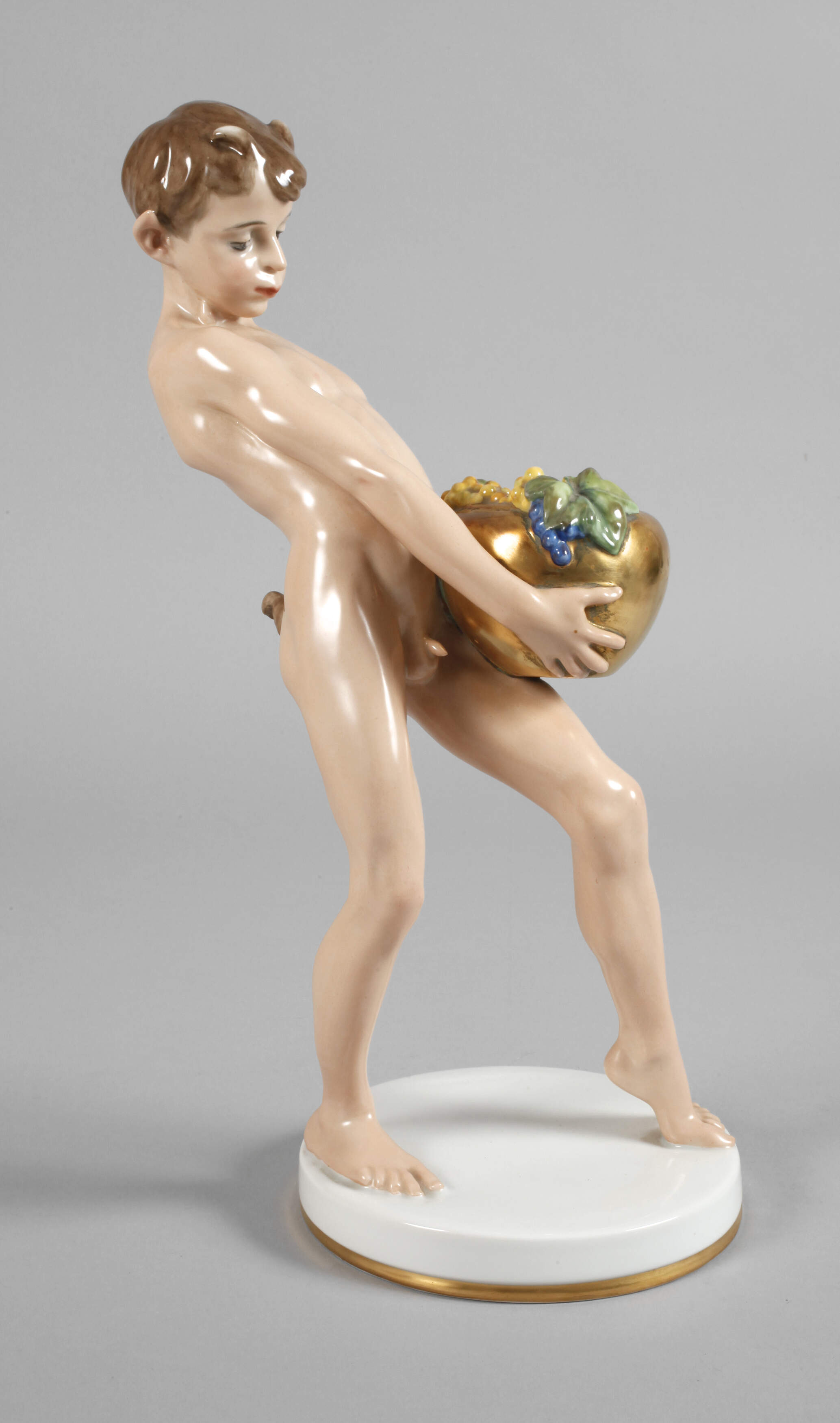 Rosenthal ”Faun mit Traubenkübel”