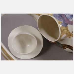 Rozenburg Schokoladenkanne Vogeldekor