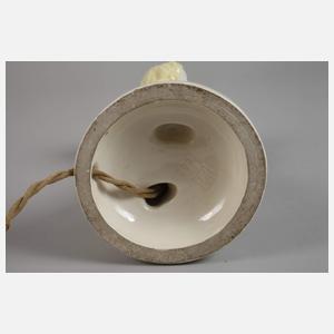 Wiener Keramik "Putto mit Trauben" als Lampenfuß