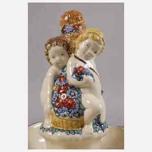 Karlsruhe Tafelaufsatz mit Putten