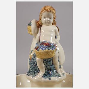 Karlsruhe Tafelaufsatz mit Putten