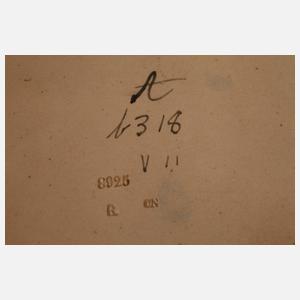 J. von Schwarz Tablett "Die Nacht"