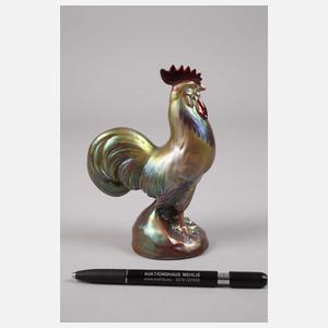 Zsolnay Pécs Ungarn Hahn