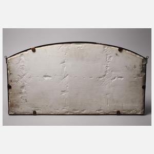 Große Wandfliese Jugendstil