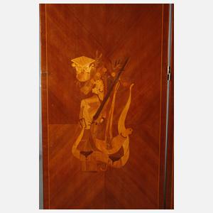 Großer Paravent Art déco