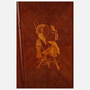 Großer Paravent Art déco