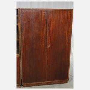 Erich Dieckmann attr., Schrank und Aufsatzvitrine