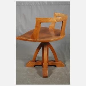 Bürodrehstuhl Jugendstil