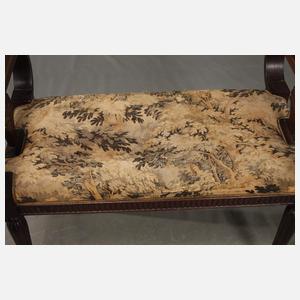 Polsterbank Art déco