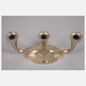 Paar Silberleuchter Art déco