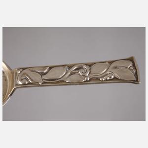 Silber Tortenheber Evald Nielsen