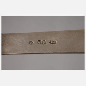 Silber Tortenheber Evald Nielsen