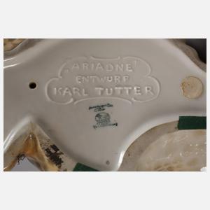 Hutschenreuther große "Ariadne auf Raubkatze"