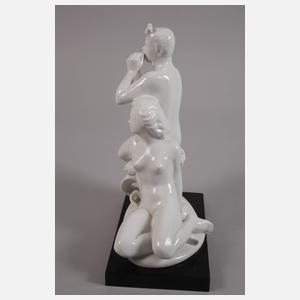 Rörstrand Pan mit Nymphe