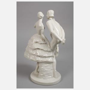 Schwarzburger Werkstätten "Harlekin und Balletteuse"