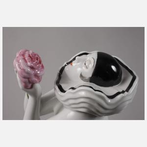 Schwarzburger Werkstätten "Columbine mit Rose"