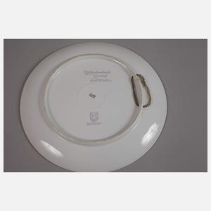 Zeh, Scherzer & Co. Wandteller Vogeldekor