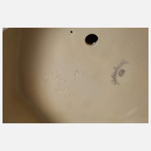 Goldscheider Wien Lampe mit Pierrot