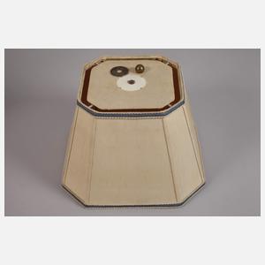 Goldscheider Wien Lampe mit Pierrot