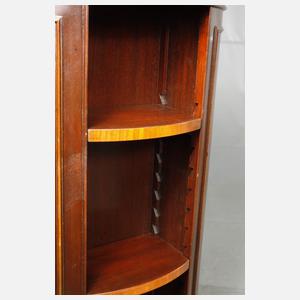 Paar zylindrische Bücherregale