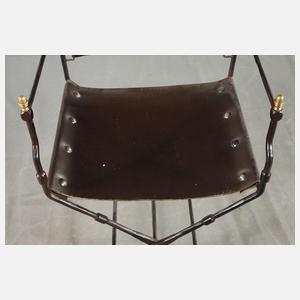 Maison Jansen Esstisch mit sechs Stühlen