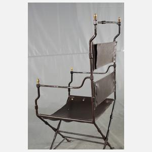 Maison Jansen Esstisch mit sechs Stühlen