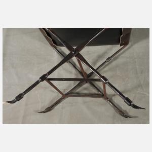 Maison Jansen Esstisch mit sechs Stühlen