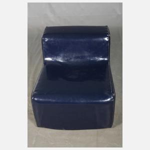Lackleder-Sessel
