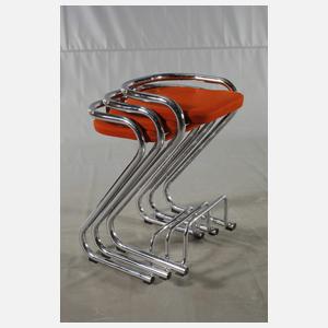 Satz von drei Barhockern