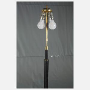 Stehlampe Leder