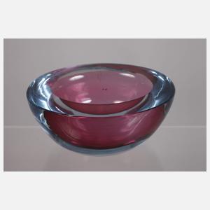 Vier Glasobjekte Murano