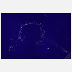 Murano übergroßer Teller "Sommerso"