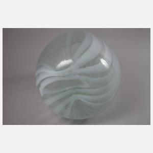 Große Bodenvase Streifendekor