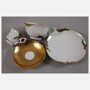 Meissen Tête-à-Tête "Wellenspiel Stechpalme"