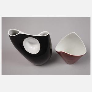 Rosenthal drei Künstlervasen