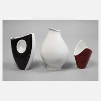 Rosenthal drei Künstlervasen111