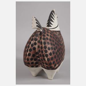 Keramikpferd "Springare"