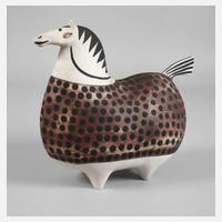 Keramikpferd "Springare"111