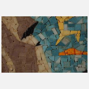 Glasmosaikbild Midcentury