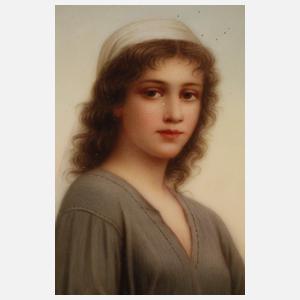 Hutschenreuther Bildplatte "Ruth im Kornfeld"