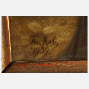 Hutschenreuther Bildplatte "Ruth im Kornfeld"