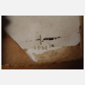 KPM Berlin Porzellanbildplatte "Erblüht"