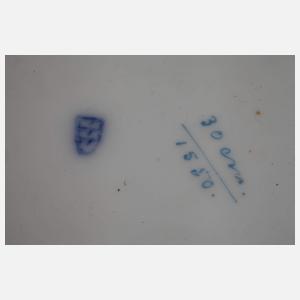 Eichwald Böhmen Wandteller im Alt-Wiener Stil